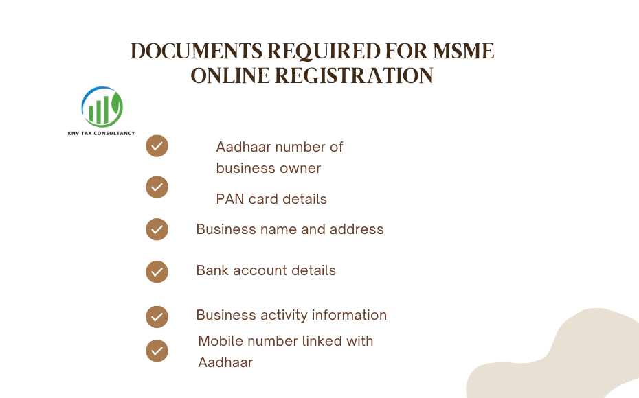 Documents Required for MSME Online Registration (930 x 580 px)